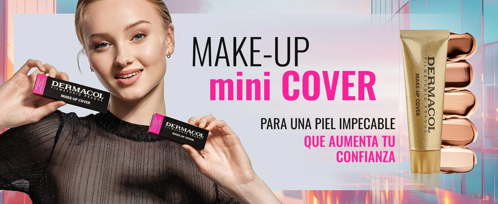 Make-up mini Cover: for flawless skin that boosts your confidence.